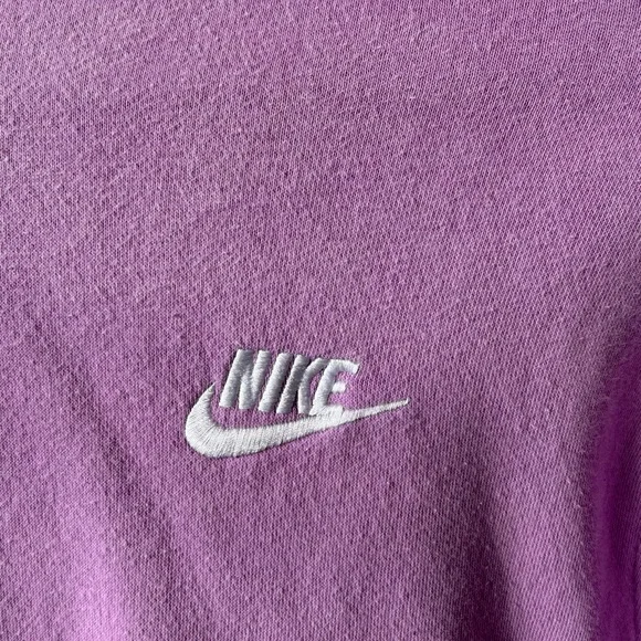 Nike Men’s Club Fleece-Lavender Sweatshirt - Picture 2 of 4